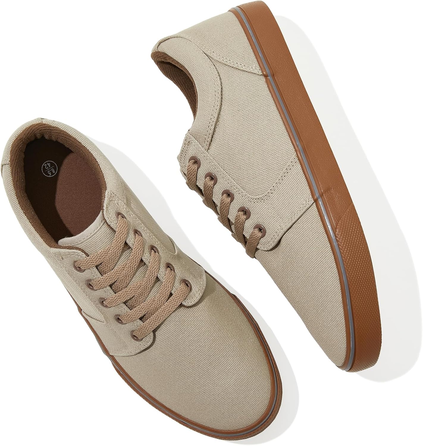 men white casual shoes sneakers for men low top lace up canvas shoes