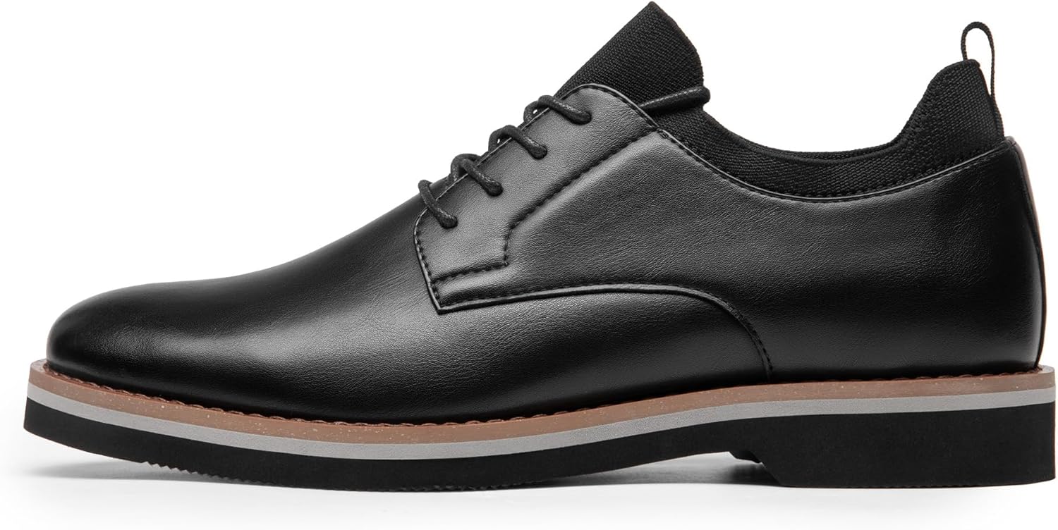 men lace up comfortable dress shoes
